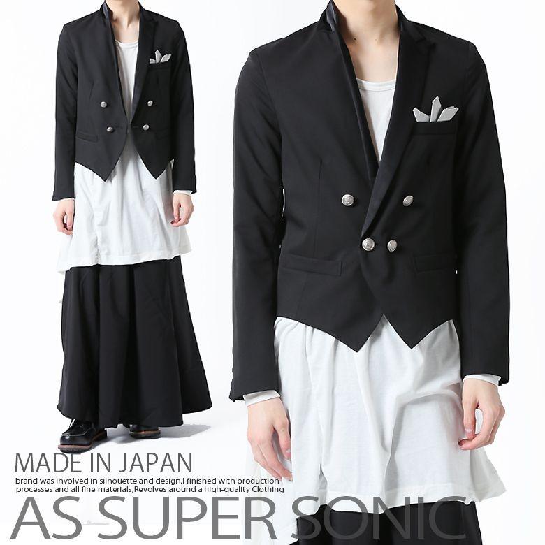 スペンサージャケット メンズ ショートジャケット ボレロ丈 As Super Sonic A As Super Sonic 通販 Yahoo ショッピング
