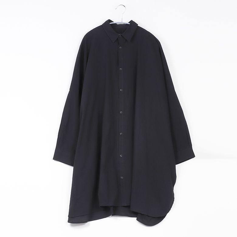 シャツ ロング丈 ビッグシルエット メンズ 白 黒 As Super Sonic A As Super Sonic Mitezza 通販 Yahoo ショッピング