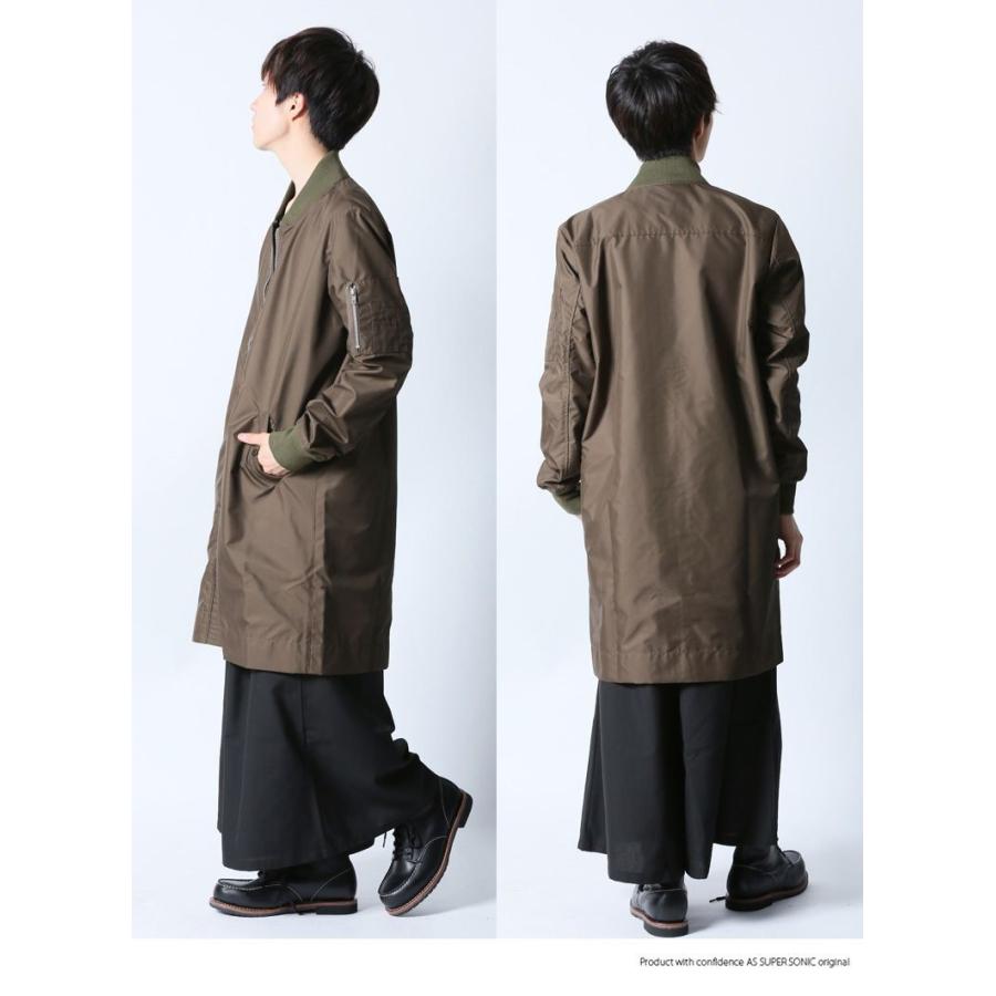 ブルゾン Ma 1 ロング丈 メンズ ジャンパー ロングコート As Super Sonic A As Super Sonic Mitezza 通販 Yahoo ショッピング