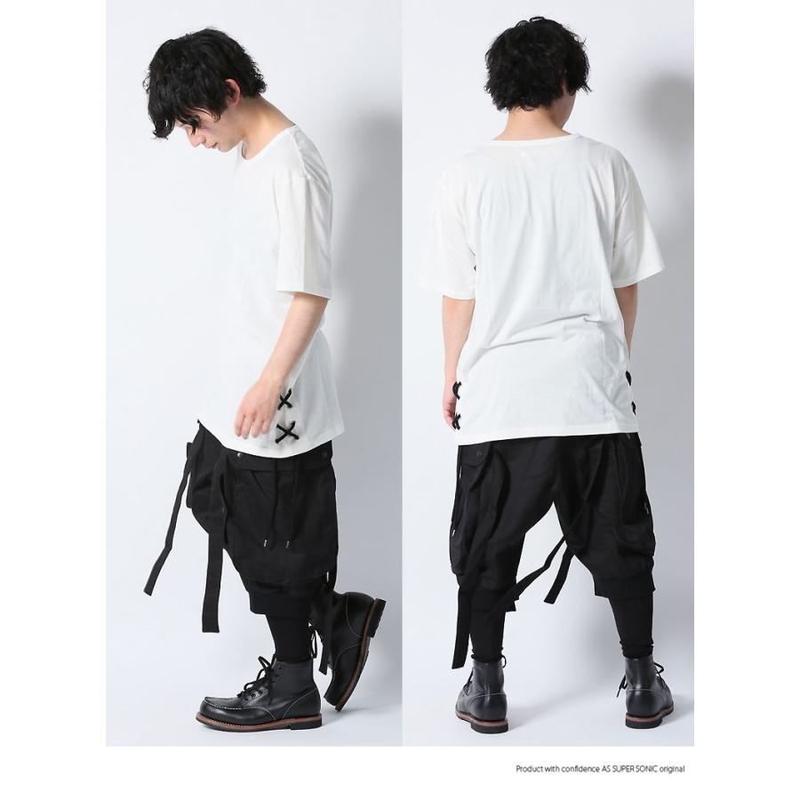 レイヤードパンツ メンズ カーゴ ハーフパンツ一体型 メンズファッション As Super Sonic As Super Sonic 通販 Yahoo ショッピング