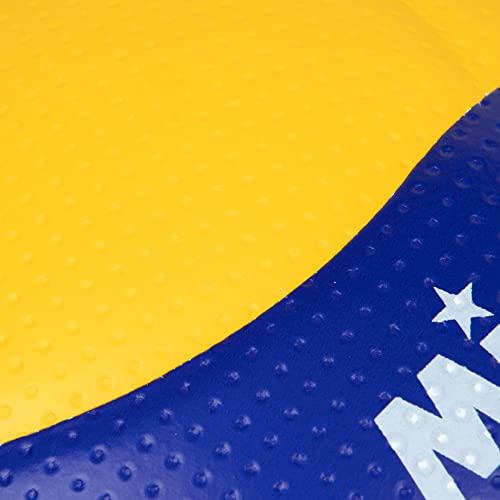 ミカサ(MIKASA) ゴムひも固定式アタック練習バレーボール 4号 中学生・婦人用 イエロー/ブルー V400W-AT-TR 推奨内圧0. ゴムひも固定式アタック練習バレーボール 4号 中学生 婦人用 MIKASA イエロー/ブルー V400W AT TR 推奨内圧0