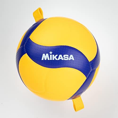 ミカサ(MIKASA) ゴムひも固定式アタック練習バレーボール 4号 中学生・婦人用 イエロー/ブルー V400W-AT-TR 推奨内圧0. ゴムひも固定式アタック練習バレーボール 4号 中学生 婦人用 MIKASA イエロー/ブルー V400W AT TR 推奨内圧0
