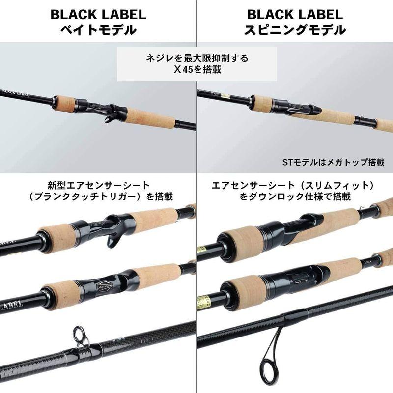 ダイワ(DAIWA) バスロッド ブラックレーベルSG 742HFB 釣り竿 DAIWA バスロッド ブラックレーベルSG 742HFB 釣り竿