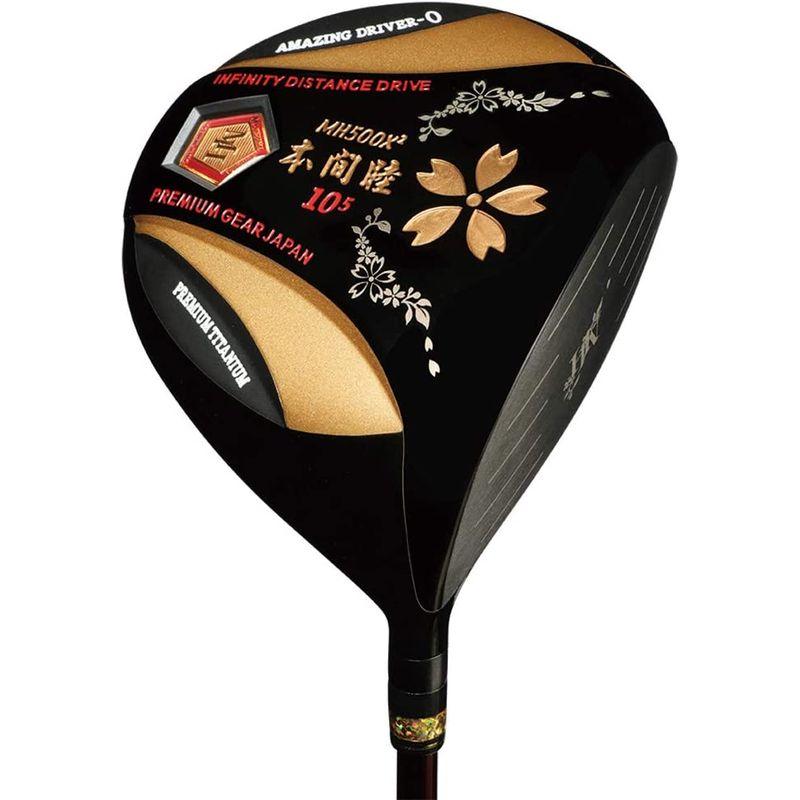 ムツミホンマ (MUTSUMI HONMA) 高反発ドライバー MH500X2 ゴルフクラブ カーボンシャフト ロフト角10.5度 シニア MAJESTY マジェスティ ロイヤル ドライバー MAJESTY LV540 46.5インチ SR 10.5 (グリップ：MJライト4 3