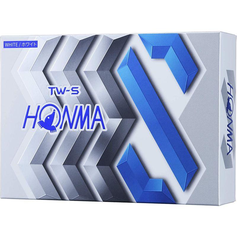 本間ゴルフ ゴルフボール TW-S TW-S BT1904 ホワイト TW ゴルフボール BT1904 ホワイト