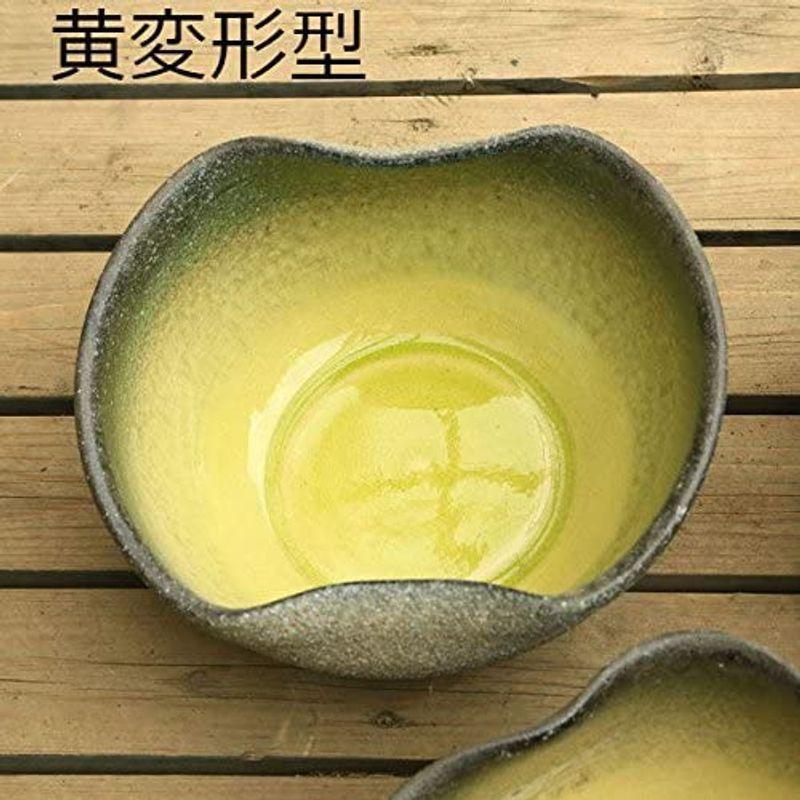 信楽焼：睡蓮鉢（すいれんばち）はす鉢 めだか鉢*黄変形型 すいれんばち はす鉢 めだか鉢*黄変形型 　