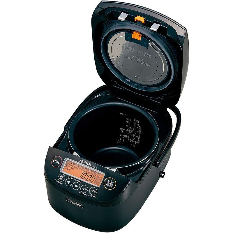 ほぼ未使用 象印 炊飯器 5.5合 圧力IH式 極め炊き 鉄器コートプラチナ厚釜 保温40時間 ブラック NP-BJ10-BA 【UOI7655170850】(27370円)