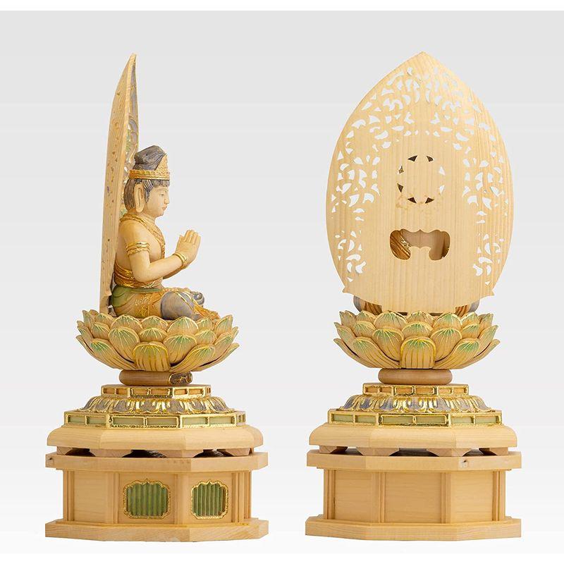 最高級 木彫仏像 勢至菩薩 座像22.5cm（木製 仏像 | plazamajagua.com