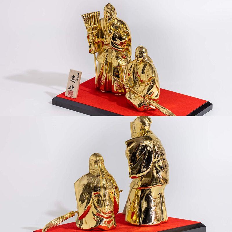 銅製:能楽高砂置物 高岡銅器 銅製置物 高砂 6寸 - メルカリ