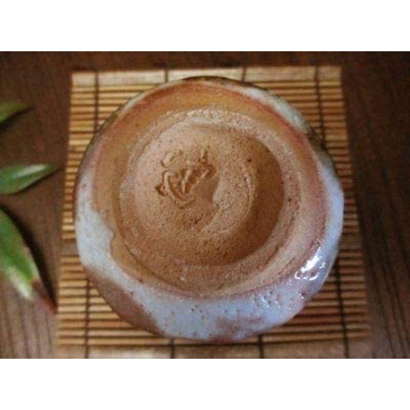 ぐい呑み 源九郎窯 加藤健 灰被 志野 ぐい呑（共箱） 源九郎窯 加藤健 灰被 志野 ぐい呑 共箱 　