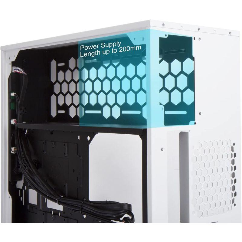 IN WIN 強化ガラス製サイドパネル採用 ミドルタワーATXケース 303-White (型番:IW-CF06W) WIN 強化ガラス製サイドパネル採用 ミドルタワーATXケース White 型番 IW CF06W USB 5