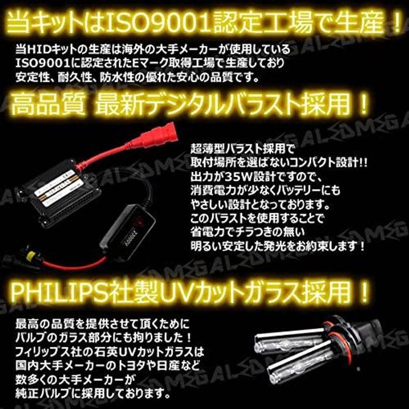 MEGATERAS H11フォグランプHIDキット10000Kアテンザ GJ系 対応メガLED