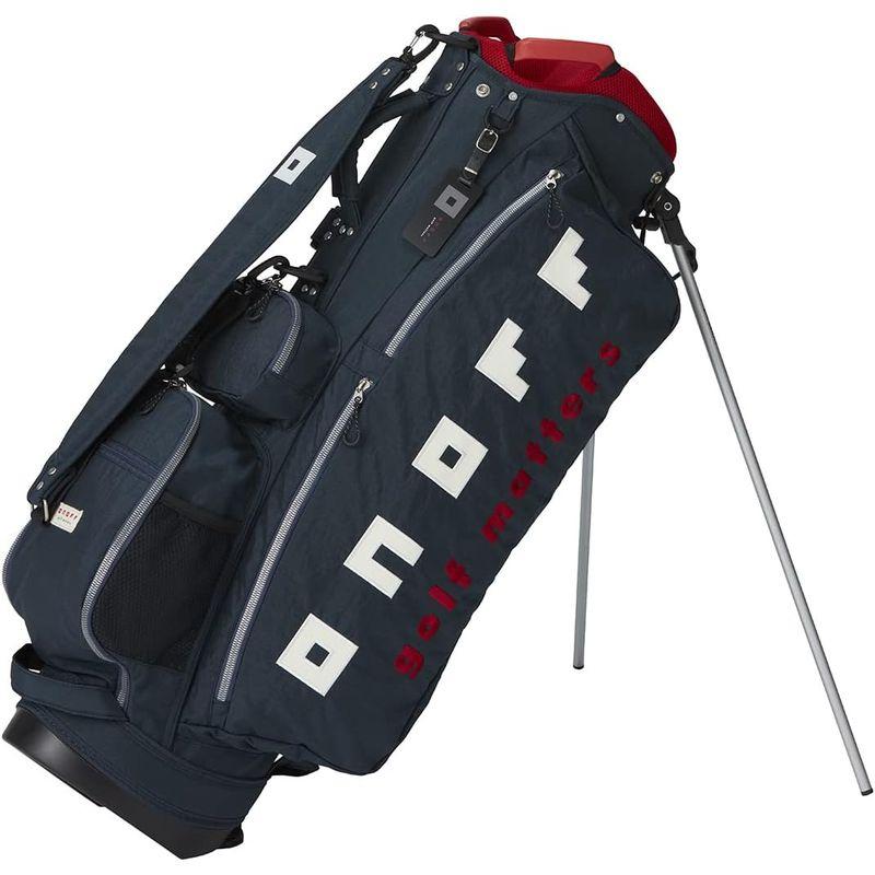 本日価格！！ 2022年モデル オノフ（ONOFF） メンズ ナイロンワッシャー加工 スタンド式 キャディバッグ OB0322-04 ネイビー 【F2847008129】(15714円)