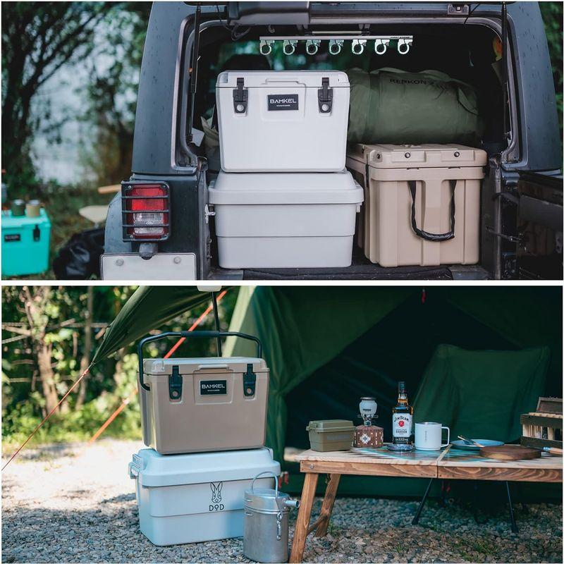BAMKEL(バンケル) モダン クーラーボックス 25L 21L 長時間保冷 選べるカラー サイズ 高耐久 ハードクーラー アウトドア キ サイズ バンケル モダン クーラーボックス 25L 21L 長時間保冷 選べるカラー 高耐久 ハードクーラー アウトドア キ