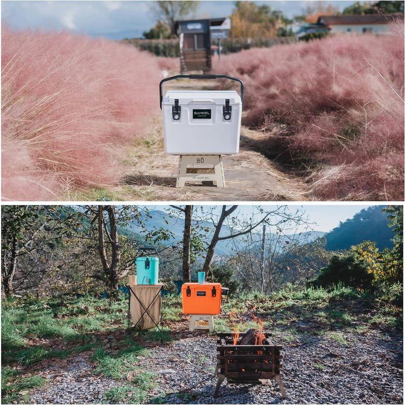 BAMKEL(バンケル) モダン クーラーボックス 25L 21L 長時間保冷 選べるカラー サイズ 高耐久 ハードクーラー アウトドア キ サイズ バンケル モダン クーラーボックス 25L 21L 長時間保冷 選べるカラー 高耐久 ハードクーラー アウトドア キ