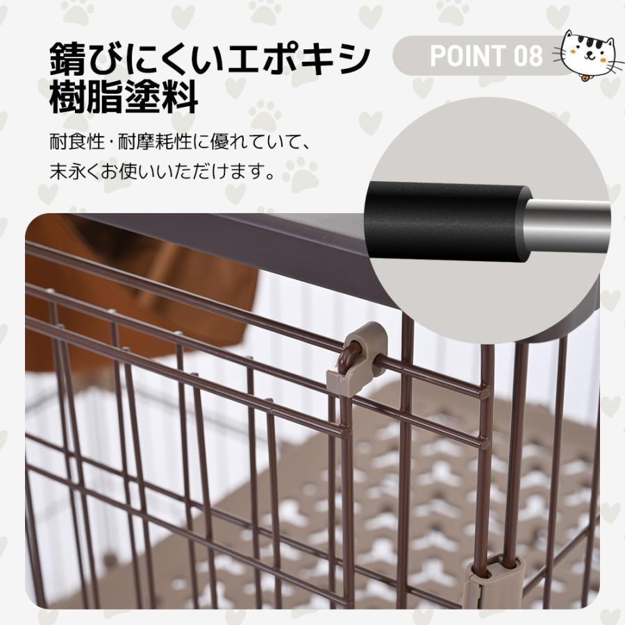 動作確認 猫 ケージ 3段 スライドドアタイプ キャスター付き キャットケージ 大型 おしゃれ ペットケージ 多段 留守番 保護 脱走防止 多頭飼い 【DG2326927834】(12844円)