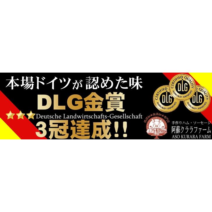 DLG金賞受賞 【10日前後で発送/直送・他商品同梱不可】2024 父の日 母の日 ギフト ハム ベーコン ソーセージ ウインナー 4点セット 熊本 阿蘇クララファーム K-5｜mitinoekiaso｜02