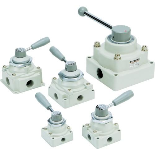 SMC ハンドバルブ ３ポジション　VH300-02