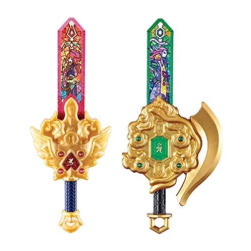 妖怪ウォッチ 妖聖剣シリーズEX DXスザク蒼天斬 妖聖剣&DXゲンブ法典斧