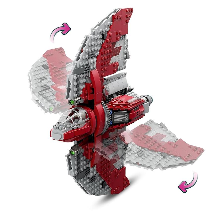 レゴ(LEGO) スター・ウォーズ アソーカ・タノのジェダイT-6シャトル おもちゃ 玩具 プレゼント 誕生日 ブロック_3