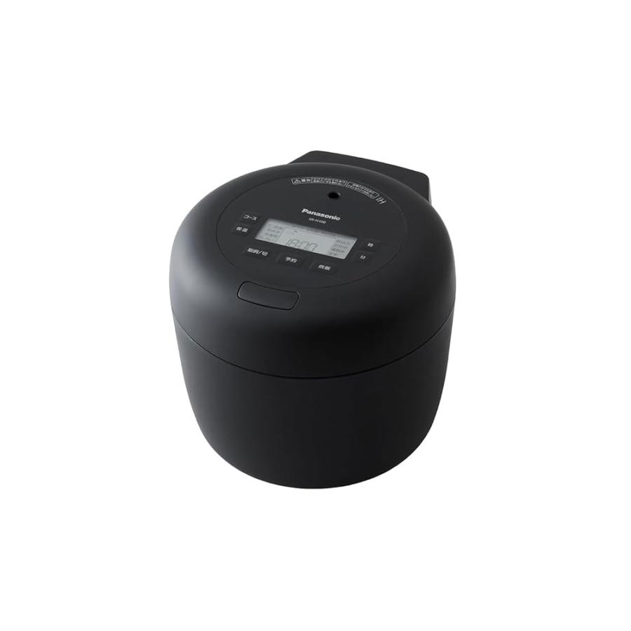 パナソニック 炊飯器 5.5合 2段IH ブラック SR-H10B-K : みちのく