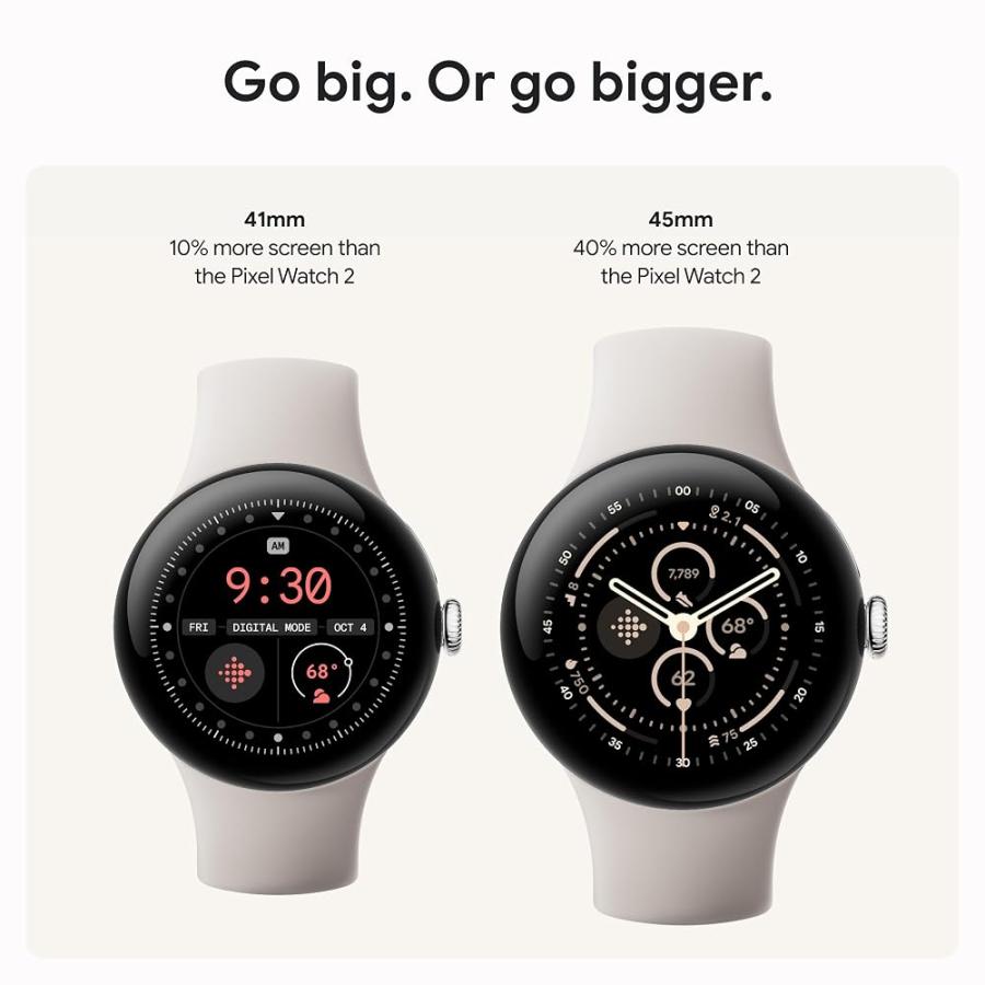 Google グーグル Pixel Watch 3 45mm Matte Hazel アルミケース/Hazel 