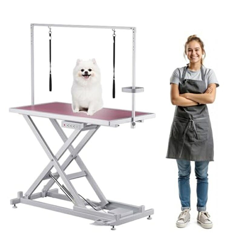 トリミング台 電動リフトテーブル 犬 トリミングテーブル 大型犬