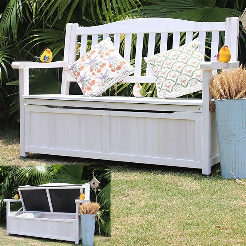 ガーデンチェア ガーデンベンチ 屋外 ベンチ ベランダ ベンチ 木製屋外収納ベンチ 大型デッキボックス ポーチベンチ ガーデン収納ベンチ 玄関収納ベンチ 背もた |  | 08