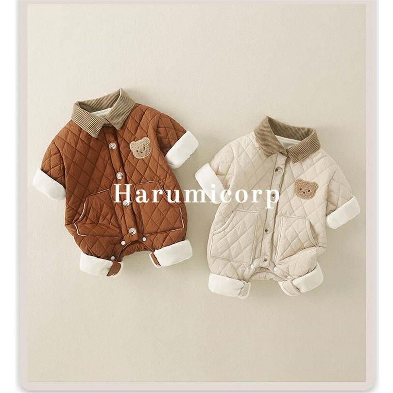 ロンパース 長袖 ベビー服 女の子 男の子 カバーオール キッズ 厚手 子供服 新生児 赤ちゃん おしゃれ 可愛い 66 73 80 90cm 子ども服 ルームウェア 部屋着 防寒 |  | 06