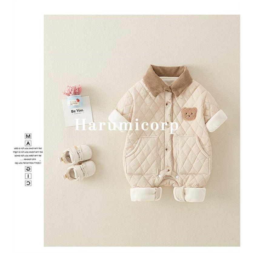 ロンパース 長袖 ベビー服 女の子 男の子 カバーオール キッズ 厚手 子供服 新生児 赤ちゃん おしゃれ 可愛い 66 73 80 90cm 子ども服 ルームウェア 部屋着 防寒 |  | 09