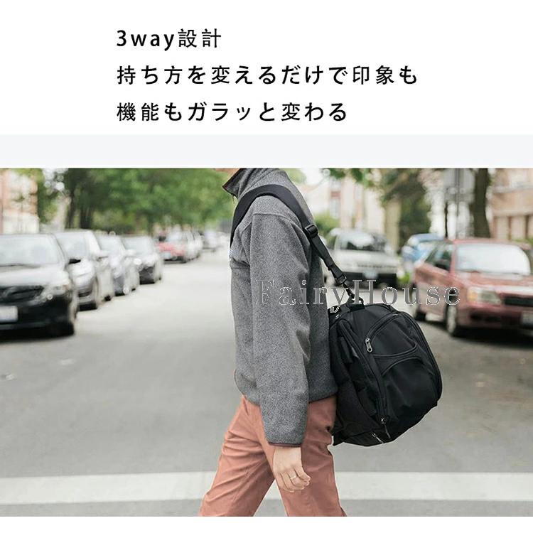 リュック 大容量 40l ビジネスリュック メンズ 通勤 リュックサック 防水 ビジネス 黒 バックパック 軽量 機内持ち込み 通勤バッグ a4 PC 収納 旅行バッグ おしの画像