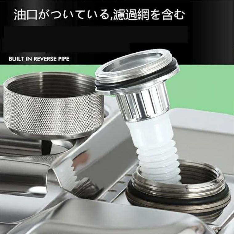 緊急用携行缶 軽量 ガソリン携行缶 ノズル付きボトルタイプ ステンレス 鋼板厚 ステンレス業務用 保管用に 430ステンレス鋼 5L 10L 15L 20L ノズル直径4.5mm |  | 03