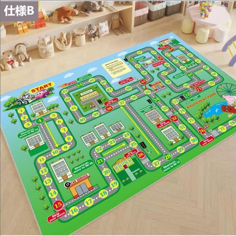 子供ゲームパッド 遊びマット 道路交通 カーペット プレイマット 線路 おもちゃ 子供部屋 ベット用 吸水 防音 防臭 防カビ 床暖房対応 ベビー 滑り止め付き 寝室 |  | 07