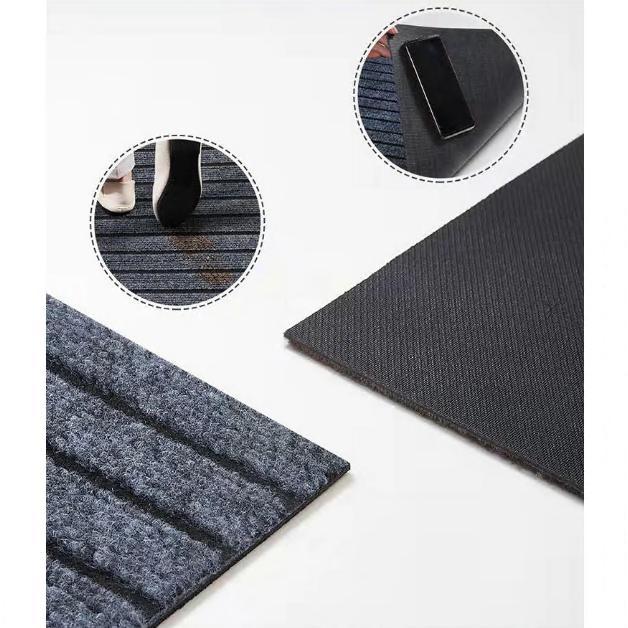玄関マット 屋外 室内 ドアマット 泥落とし 吸水 雨の日 風水 大判 40 50 60 80 90 100 120 160 180 ラグ ラグマット 泥除け 玄関 汚れ防止 洗える 滑り止め付き |  | 10