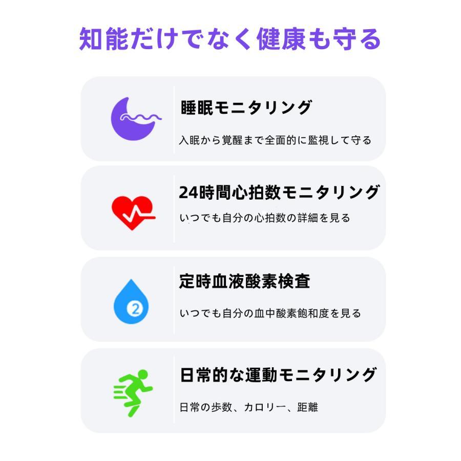 【割引セール】スマートリング 健康管理 日本製センサー心拍数 血中酸素 睡眠 実用的 IP68M防水 Android/iPhone対応 全6サイズ プレゼント 敬老の日 |  | 04