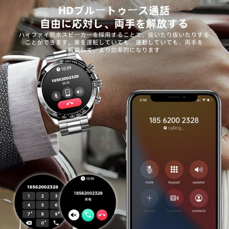 【割引セール】スマートウォッチ 日本製センサー 睡眠 通話機能 血圧 血中酸素 心拍数 健康測定メンズ レディース 大画面 高精度 検測 防水 敬老の日 日本語