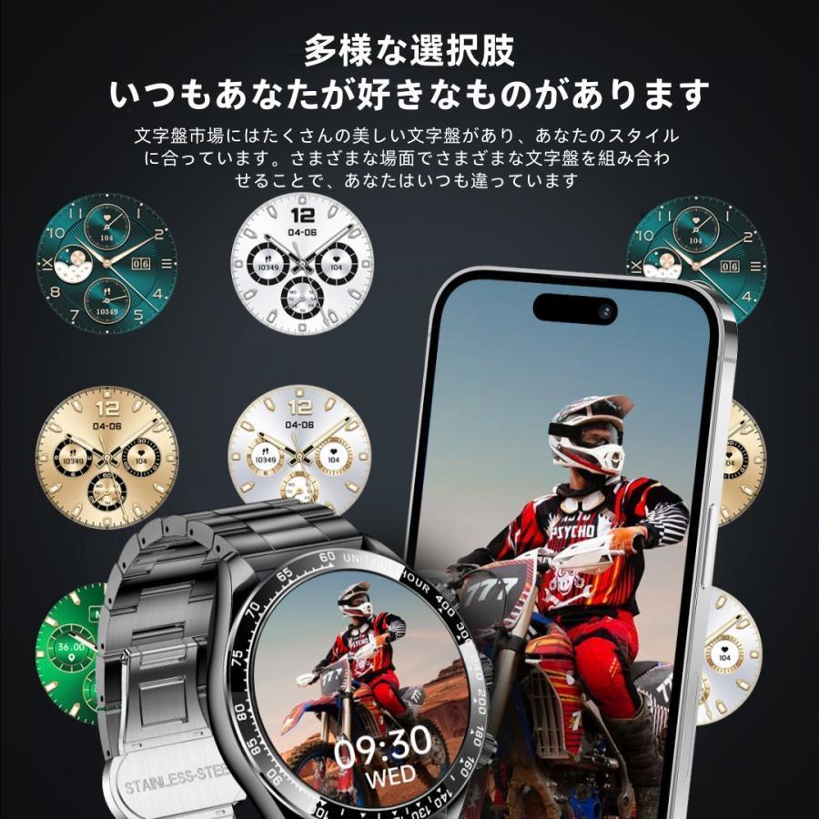 【割引セール】スマートウォッチ 日本製センサー 睡眠 通話機能 血圧 血中酸素 心拍数 健康測定メンズ レディース 大画面 高精度 検測 防水 敬老の日 日本語
