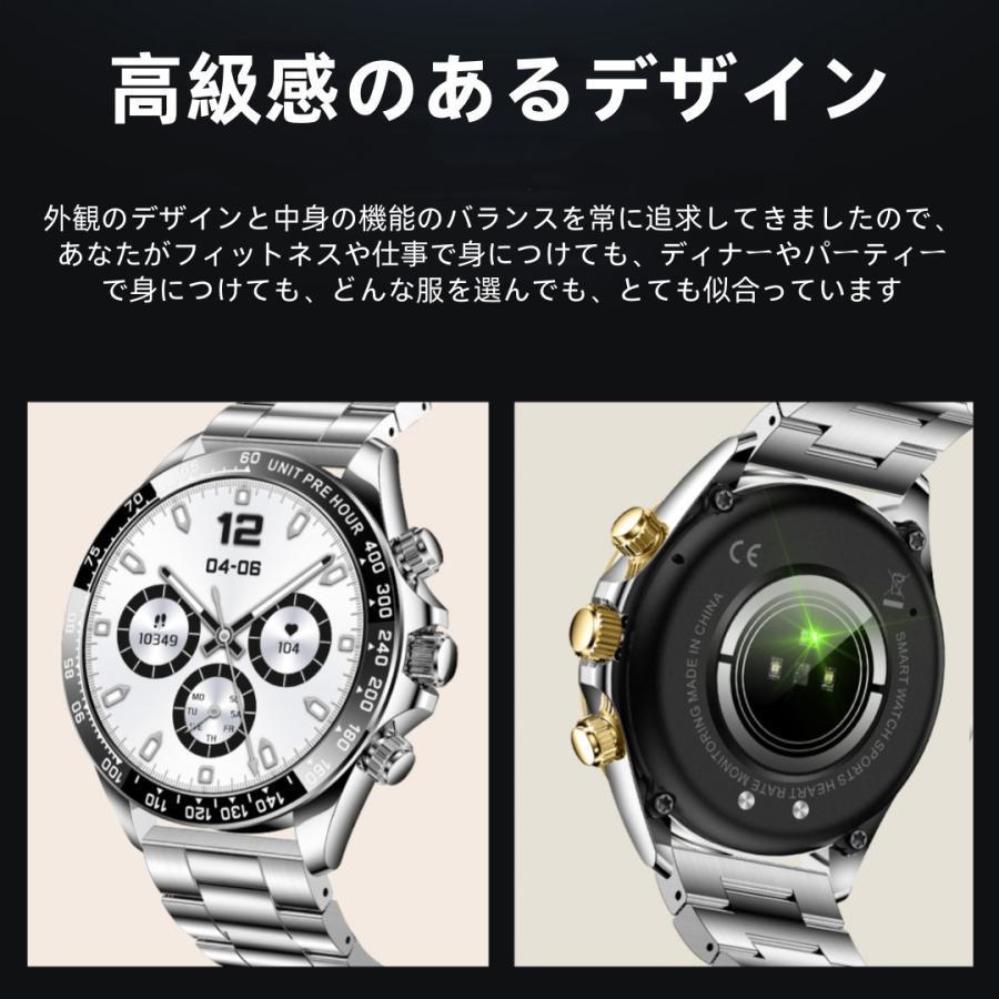 【割引セール】スマートウォッチ 日本製センサー 睡眠 通話機能 血圧 血中酸素 心拍数 健康測定メンズ レディース 大画面 高精度 検測 防水 敬老の日 日本語