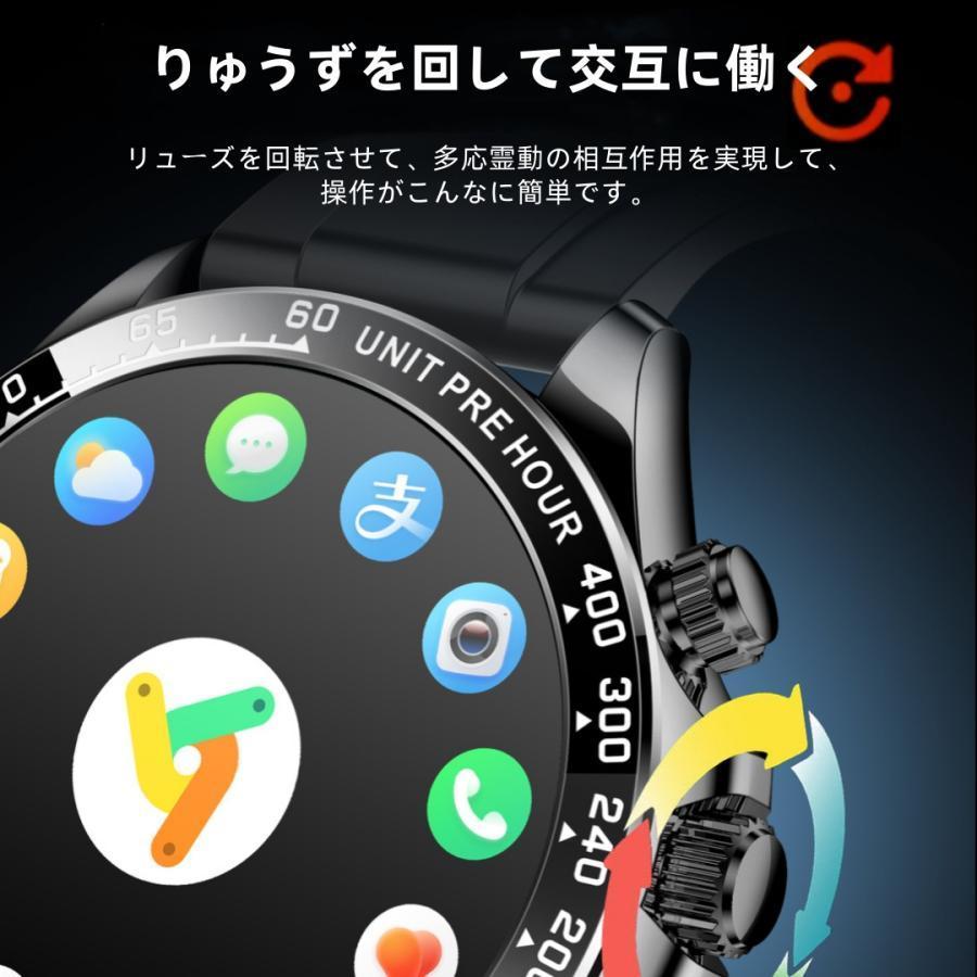 【割引セール】スマートウォッチ 日本製センサー 睡眠 通話機能 血圧 血中酸素 心拍数 健康測定メンズ レディース 大画面 高精度 検測 防水 敬老の日 日本語
