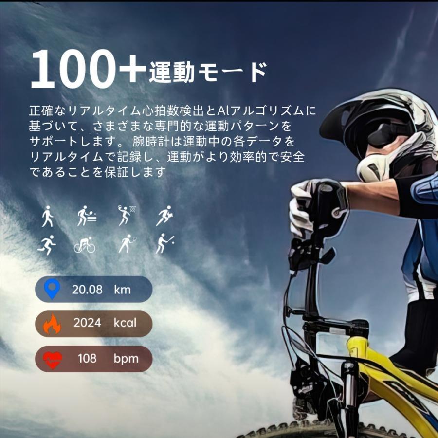 【割引セール】スマートウォッチ 日本製センサー 睡眠 通話機能 血圧 血中酸素 心拍数 健康測定メンズ レディース 大画面 高精度 検測 防水 敬老の日 日本語