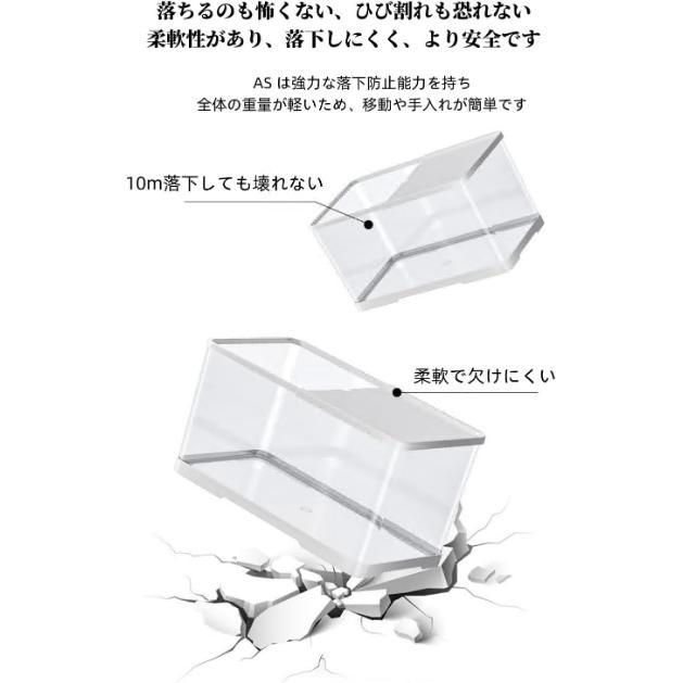 亀の飼育ケース 亀 水槽 大きい カメ用水槽 初心者セット 蓋付き 収納機能 水交換超簡単 餌やりが便利 透明 軽量 両生飼育箱 亀ケージ 脱出防止 亀の楽園 |  | 04