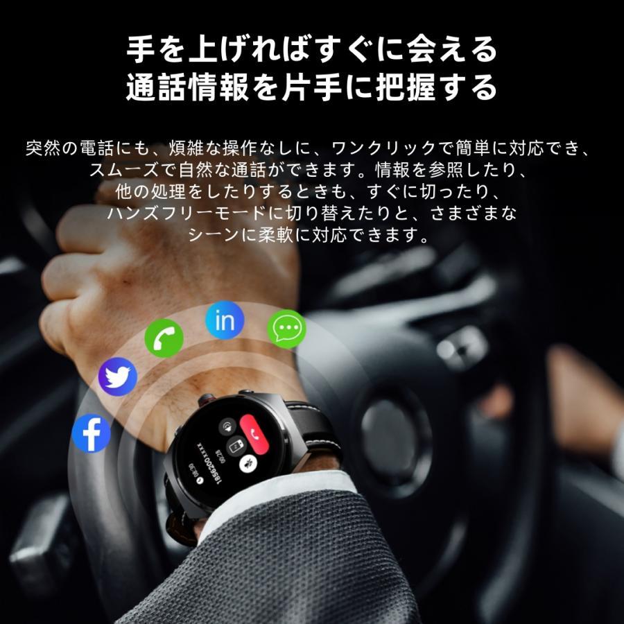 【TWS BLEヘッドセット】スマートウォッチ 日本製センサー 通話機能 血圧 血中酸素 心拍数 健康測定メンズ レディース 大画面 高精度 検測 防水 敬老の日 日本語 |  | 08