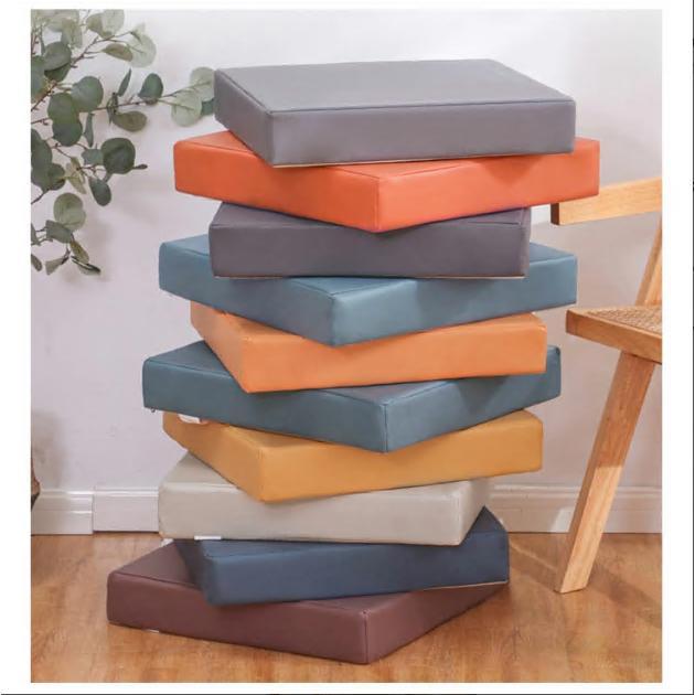 送料無料 角型 クッション 40cm×40cm 45cm×45cm 50cm×50cm 防水、油、汚れ防止 クッション 厚さ5cm 厚さ8cm 角型 座布団 蒲団 畳クッション 和室クッション |  | 12