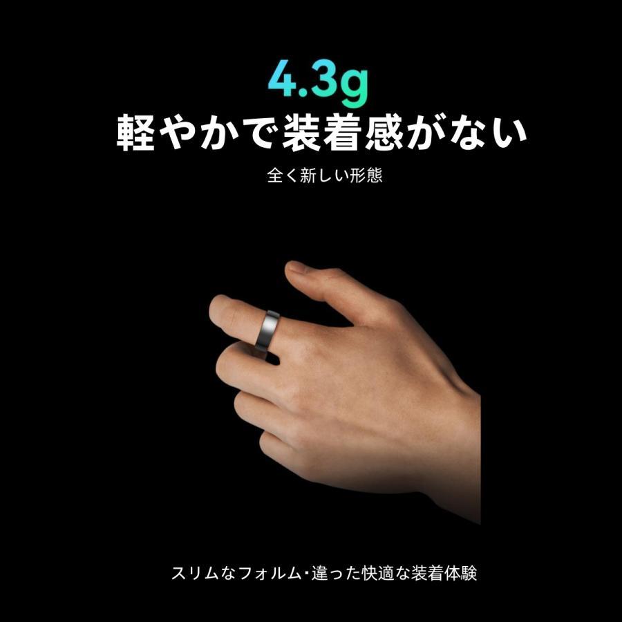 【割引セール】スマートリング 健康管理 日本製センサー心拍数 血中酸素 睡眠 実用的 5ATMM防水 Android/iPhone対応 全9サイズ プレゼント 敬老の日 |  | 05