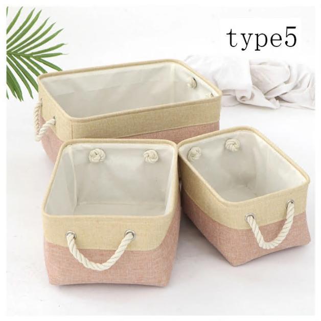 収納ボックス 収納バスケット 折りたたみ 3サイズ 全9色 大容量 収納ケース おしゃれ 天然綿麻 クローゼット収納箱 引き出し 取っ手付き 収納ボックス 服 |  | 10