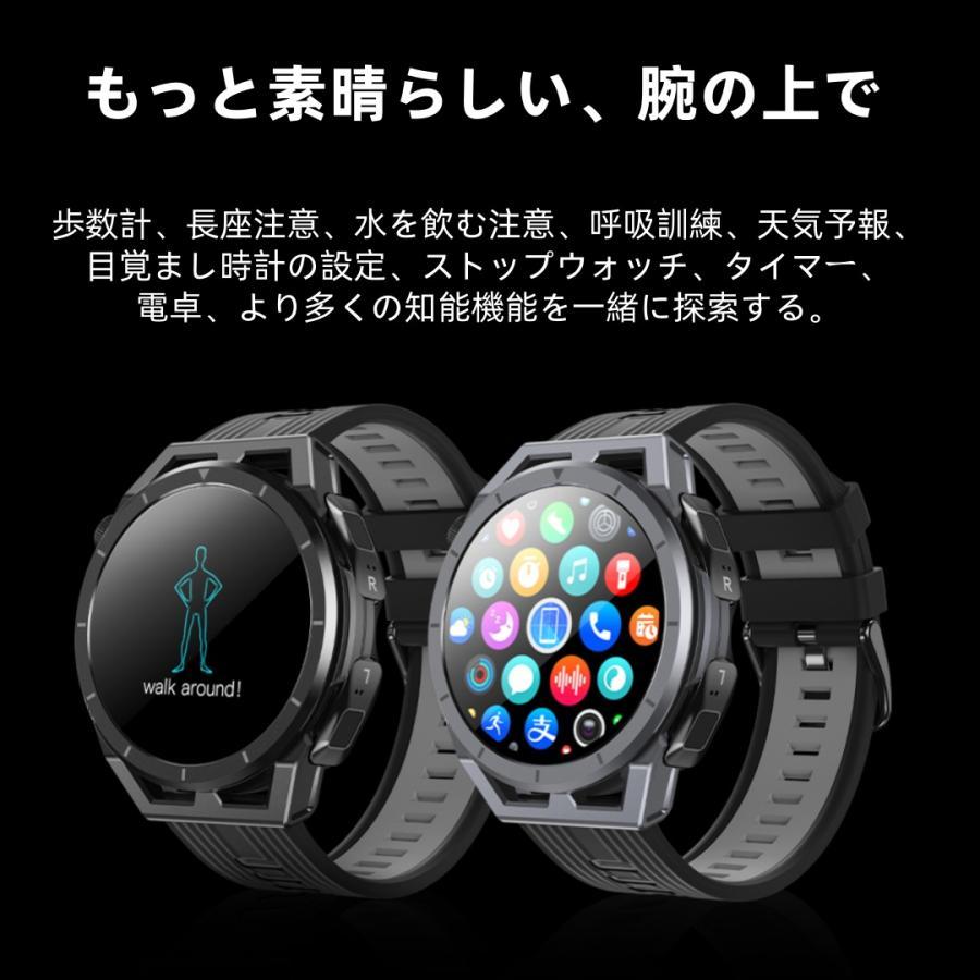 【TWS BLEヘッドセット】スマートウォッチ 日本製センサー 通話機能 血圧 血中酸素 心拍数 健康測定メンズ レディース 大画面 高精度 検測 防水 敬老の日 日本語 |  | 14