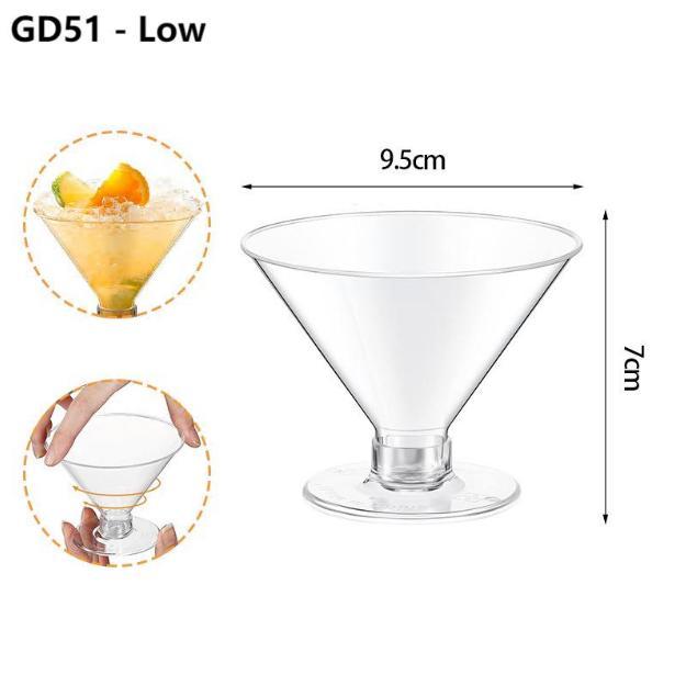 ワイングラス 使い捨て 150ml シャンパングラス プラスチック 硬質プラスチック シャンパングラス 赤ワイングラス ステムウェア ワイングラス パーティー |  | 06