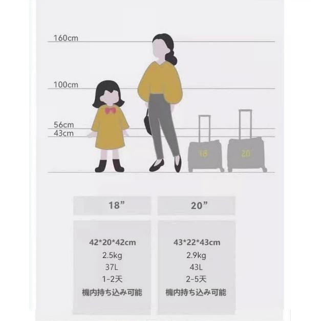 子供用 スーツケース 機内持ち込み キャリーケース 子供が乗れるスーツケース 可愛い 軽量 キッズ キャリーバッグ ダイヤルロック式 ダブルキャスターで静音 |  | 07