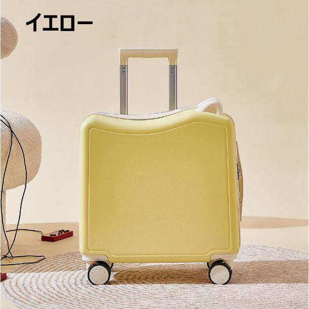 子供用 スーツケース 機内持ち込み キャリーケース 子供が乗れるスーツケース 可愛い 軽量 キッズ キャリーバッグ ダイヤルロック式 ダブルキャスターで静音 |  | 09