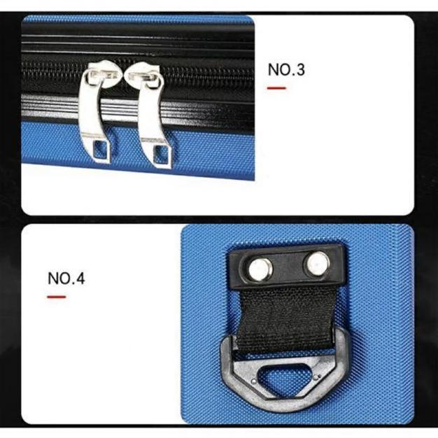 ロッドケース ハード 釣り竿収納バッグ 耐衝撃 ライトロッドケース 肩掛け 大容量 防水性 コンパクト スリム ブラック 飛行機 車 |  | 10